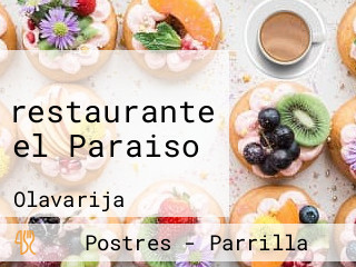 restaurante el Paraiso