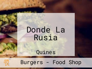 Donde La Rusia