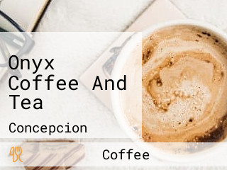 Onyx Coffee And Tea