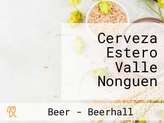 Cerveza Estero Valle Nonguen