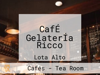 CafÉ GelaterÍa Ricco