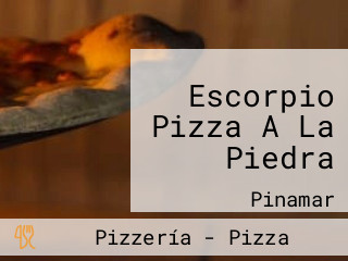 Escorpio Pizza A La Piedra