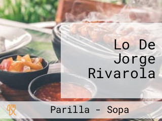 Lo De Jorge Rivarola