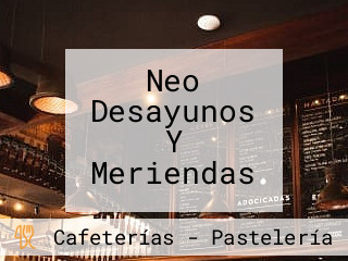 Neo Desayunos Y Meriendas