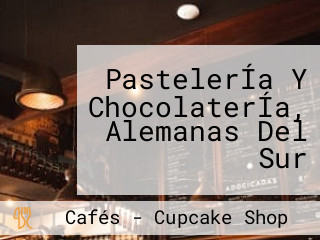 PastelerÍa Y ChocolaterÍa, Alemanas Del Sur