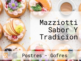 Mazziotti Sabor Y Tradicion