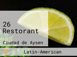 26 Restorant