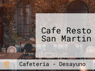 Cafe Resto San Martin