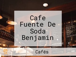 Cafe Fuente De Soda Benjamin