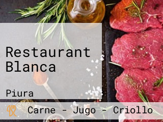 Restaurant Blanca