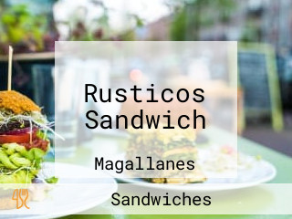 Rusticos Sandwich