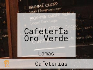 CafeterÍa Oro Verde