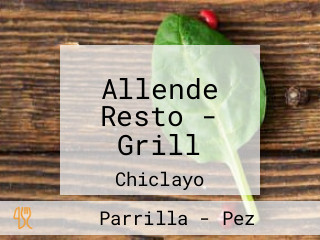 Allende Resto - Grill