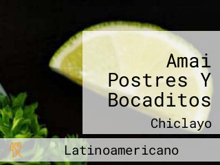 Amai Postres Y Bocaditos