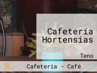 Cafetería Hortensias