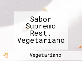 Sabor Supremo Rest. Vegetariano