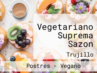 Vegetariano Suprema Sazon