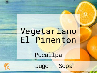 Vegetariano El Pimenton