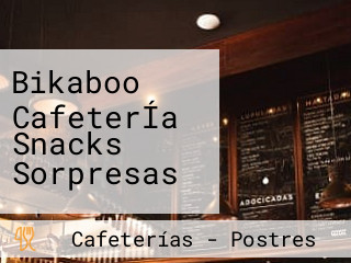 Bikaboo CafeterÍa Snacks Sorpresas