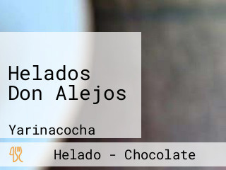 Helados Don Alejos