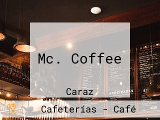 Mc. Coffee