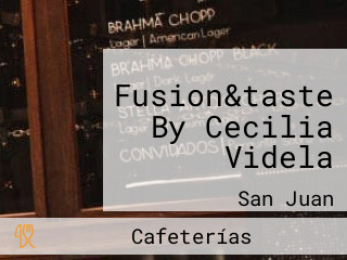 Fusion&taste By Cecilia Videla