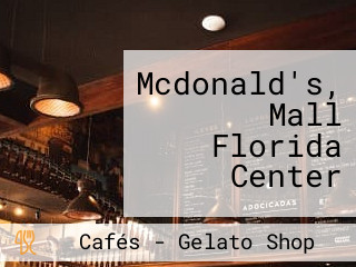 Mcdonald's, Mall Florida Center