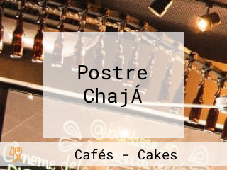 Postre ChajÁ