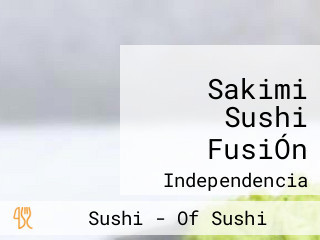 Sakimi Sushi FusiÓn