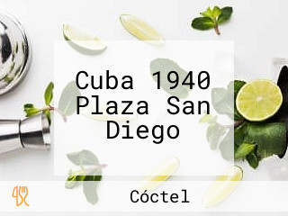 Cuba 1940 Plaza San Diego