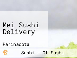 Mei Sushi Delivery