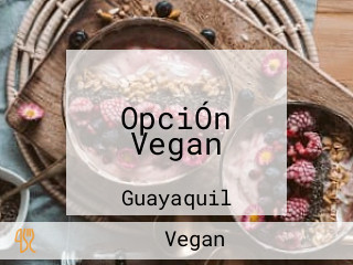 OpciÓn Vegan