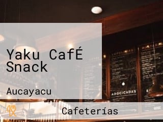 Yaku CafÉ Snack