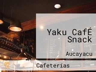 Yaku CafÉ Snack