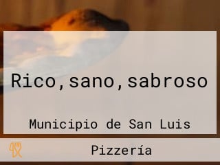 Rico,sano,sabroso