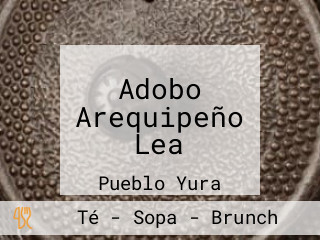 Adobo Arequipeño Lea