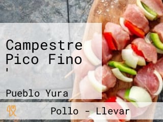 Campestre Pico Fino '