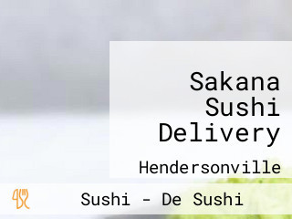 Sakana Sushi Delivery