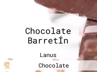 Chocolate BarretÍn