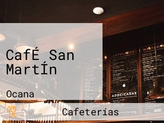 CafÉ San MartÍn