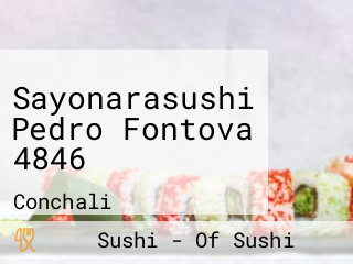 Sayonarasushi Pedro Fontova 4846