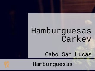 Hamburguesas Carkev