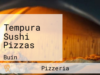 Tempura Sushi Pizzas