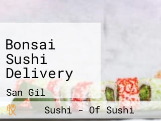 Bonsai Sushi Delivery