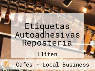 Etiquetas Autoadhesivas Reposteria