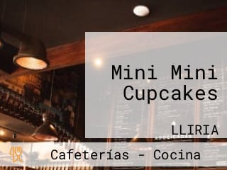 Mini Mini Cupcakes