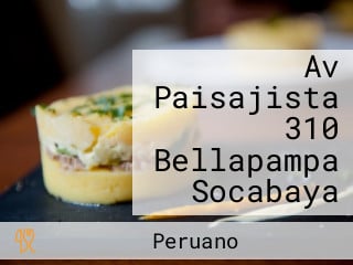 Av Paisajista 310 Bellapampa Socabaya