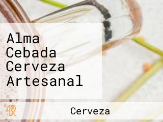 Alma Cebada Cerveza Artesanal