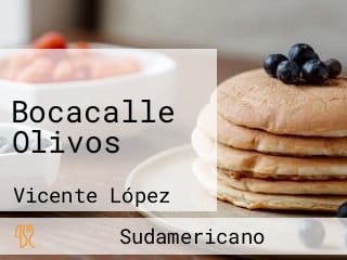 Bocacalle Olivos