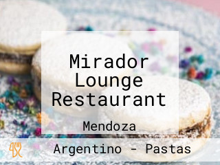 Mirador Lounge Restaurant